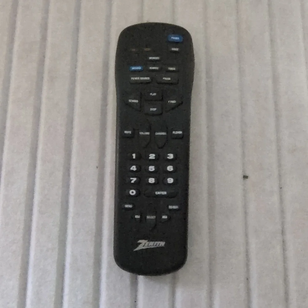 Zenith‎ Remote Control Black